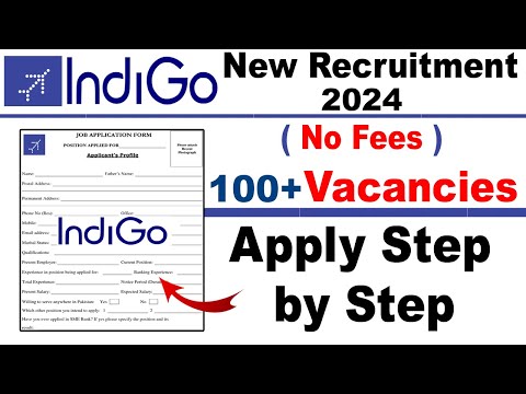 Indigo New Recruitment 2024 Apply Online 