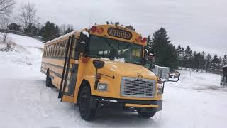 Moving the school buses back into line