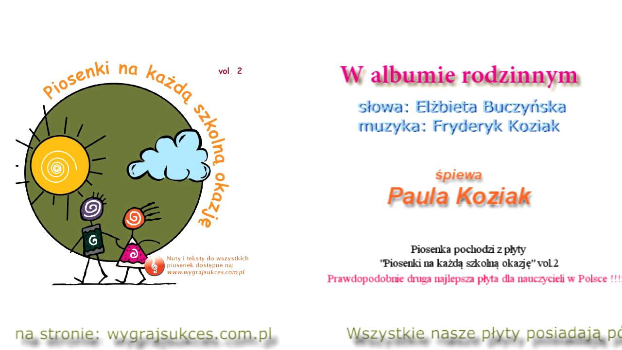 To Rodzinny Jest Portrecik Który Każdy Dobrze Zna Piosenka