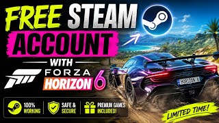 🔥 FREE Steam Account with Forza Horizon 6 | Claim Before It's Gone!