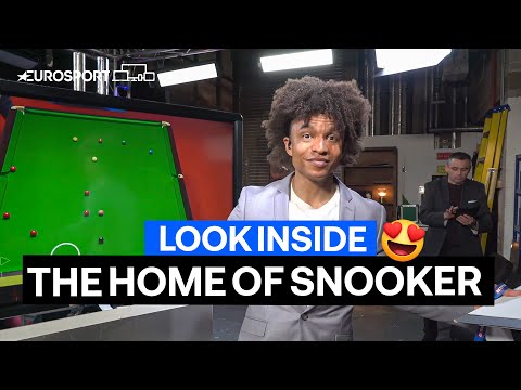 Behind-the-scenes at the Crucible during 2022 Snooker World Championship | Eurosport Snooker