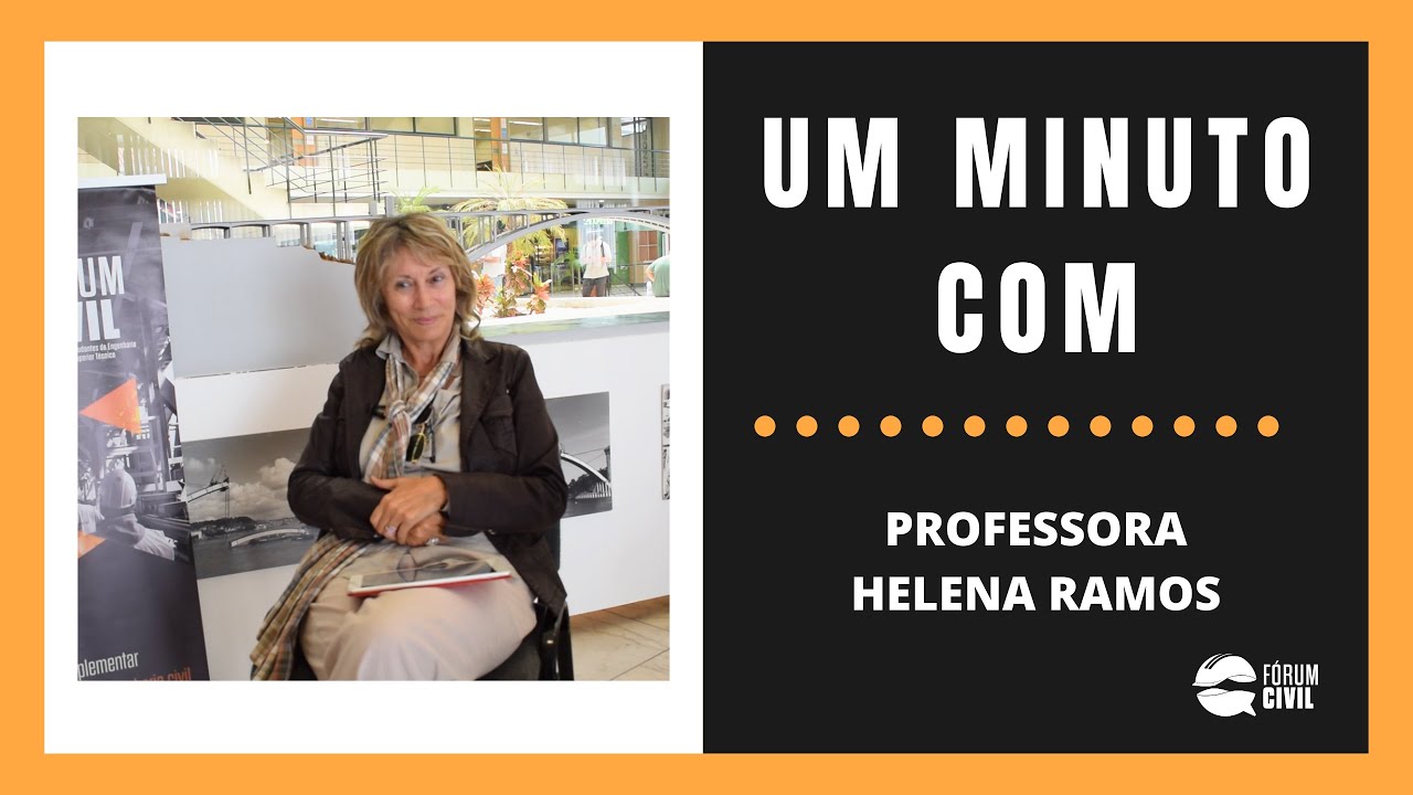 #30 'Um Minuto Com...' - Prof.ª Helena Ramos