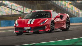 Come onboard the new ferrari 488 pista for an incredible lap time at
nevers magny-cours gp during our "car of year 2018" event. driver :
romain monti tyr...