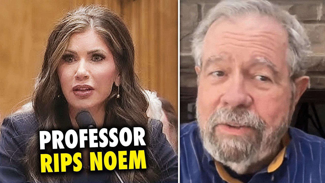 Kristi Noem Scandal Draws Fury of Prof. David Cay Johnston