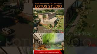 DESAIN ARSITEK & ANIMATION 3D  -  GRAND BINTARO - MARKETING OFFICE APT - RESTO - WEDDING HALL