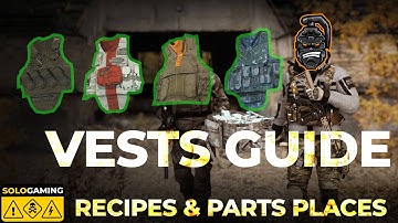 DMZ VESTS GUIDE 🦺 Recipes & Parts Places (Season 3)