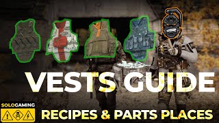 DMZ VESTS GUIDE 🦺 Recipes & Parts Places (Season 3)
