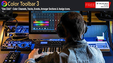 NEW Color Toolbar 3.1 Enhanced for Studio One 6.1 Compatibility!