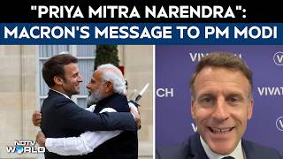 Macron's Message To PM Modi In Hindi After G7 Summit: "Priya Mitra Narendra"