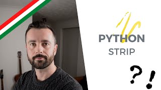 Python Strip Python Tutorial Magyar Felirattal Codeberry Programozóiskola