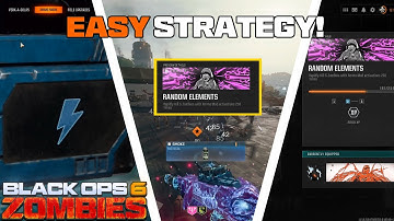 EASY "RANDOM ELEMENTS" CHALLENGE GUIDE! (Black Ops 6 Zombies)