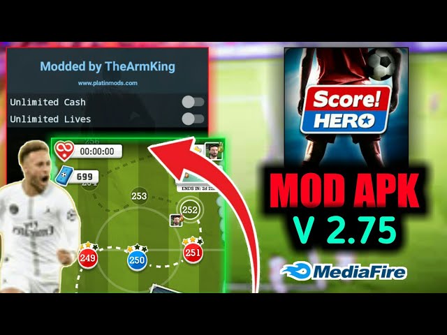 Score Hero 2023 APK Mod 2.84 (Dinheiro infinito) Download grátis