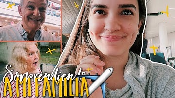 SORPRENDIENDO a mi FAMILIA después de UN AÑO | Mariana Clavel