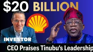 Watch How Shell CEO Reigns Praises on Tinubu, Promises $20 Billion Investment in Nigeria 🔥