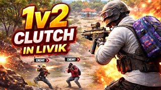 Unbelievable 1v2 Clutch in Livik 😱🔥 #pubgmobileLivik #pubg #pubgmobile 
