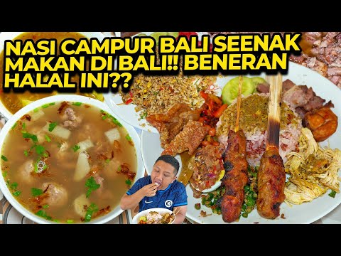 Nasi Campur Komplit Ayam Pak Gede