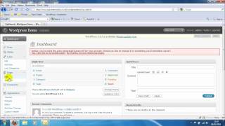 Opace Wordpress Video Tutorials 4: How to Create Submenu Items