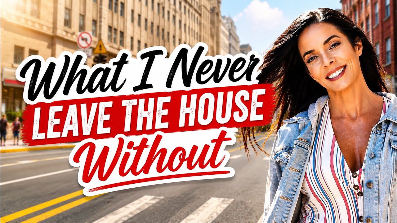 What I Never Leave the House Without - YouTube