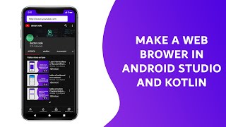 Make a Web Browser in Android Studio screenshot 3