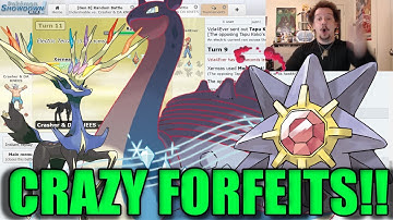 FORFEITS & RAGE QUITS GALORE!! Pokemon Showdown Gen 8 Random Battle