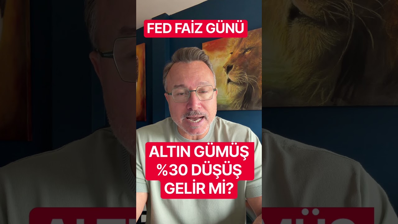 Fed Faiz Kararı Öncesi Altın ve Gümüşte Düşüş Riski Var mı?