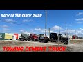 Towing Cement Truck with the Quick swap - Overweight??