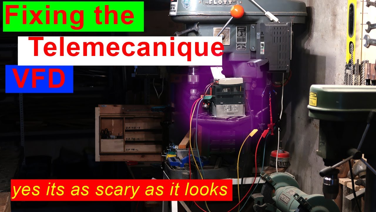 Исправлен мусорный бак Telemecanique VFD (частотно-регулируемый привод) ЧАСТЬ ВТОРАЯ | Altivar 11