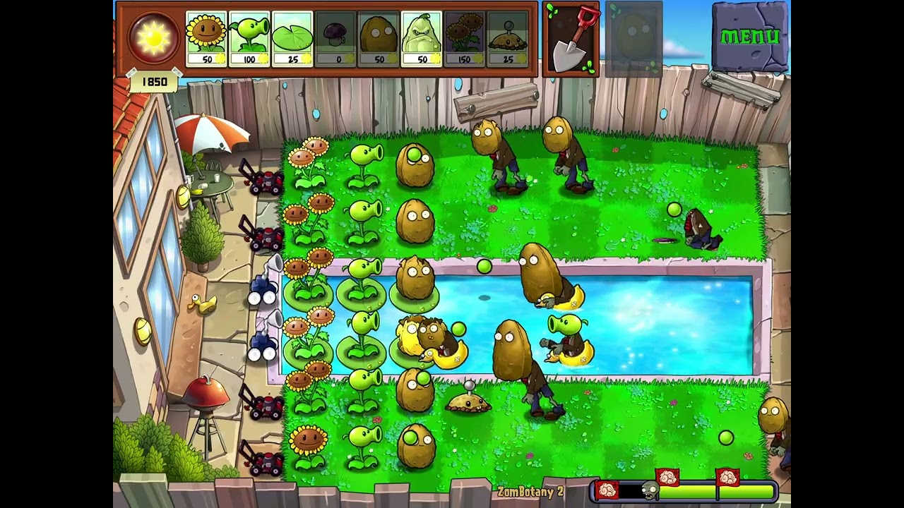 Playing zombotany again buts it’s 2 instead of 1
