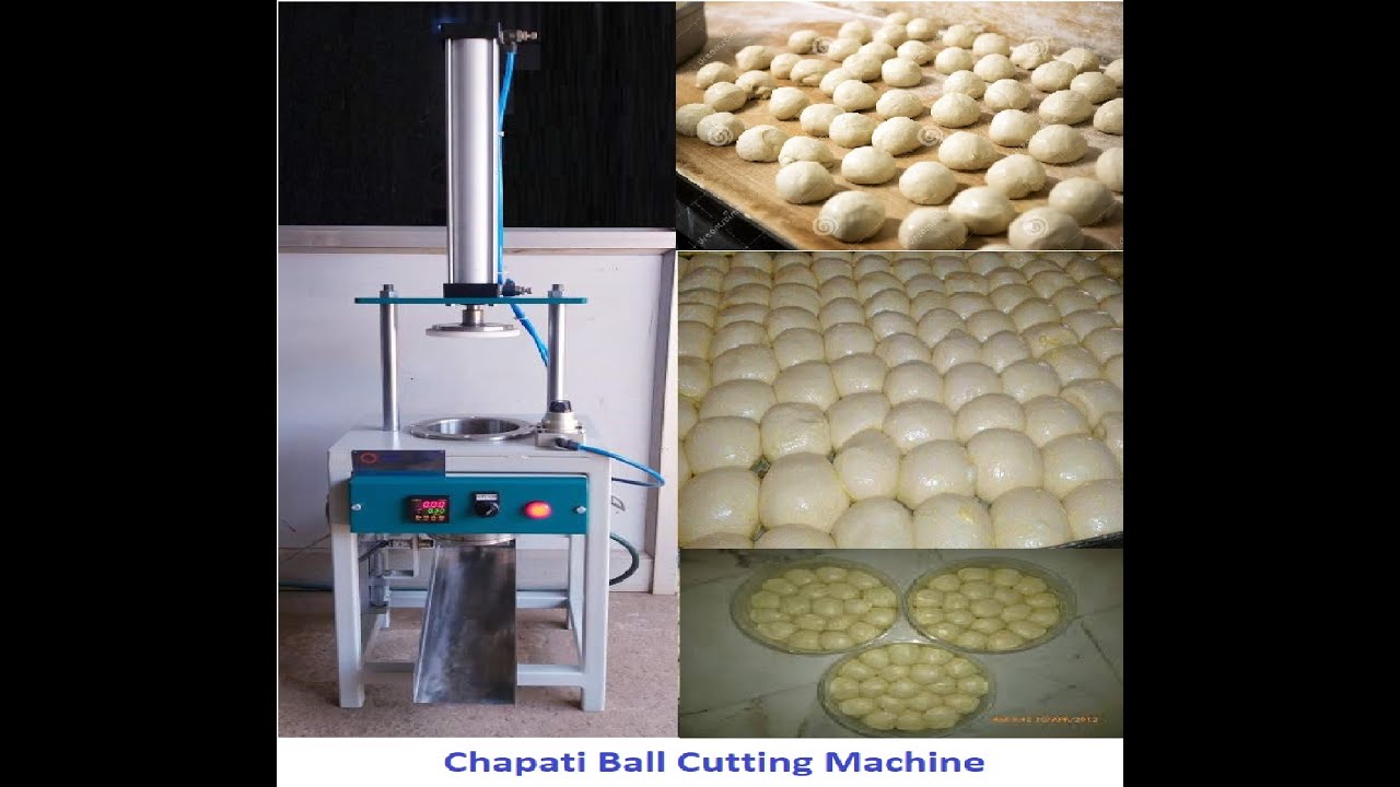 chapati ball cutting machine