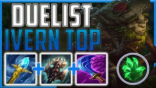 IVERN IS AN INCREDIBLE SOLO LANE DUELIST WITH THIS INSANE BUILD!! - Ivern Top | Season 14 LoL