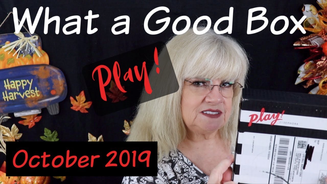 October 2019 Play Beauty Subscription by Sephora