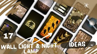 17 Handmade Wall Light &amp; Night Lamp Ideas| Unique Wall Light Ideas| GADAC DIY