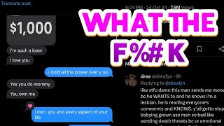 Simp Worships OnlyFans Chick Who Humiliates Him Online