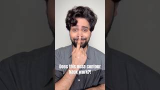 Trying The Viral Nose Contour Hack