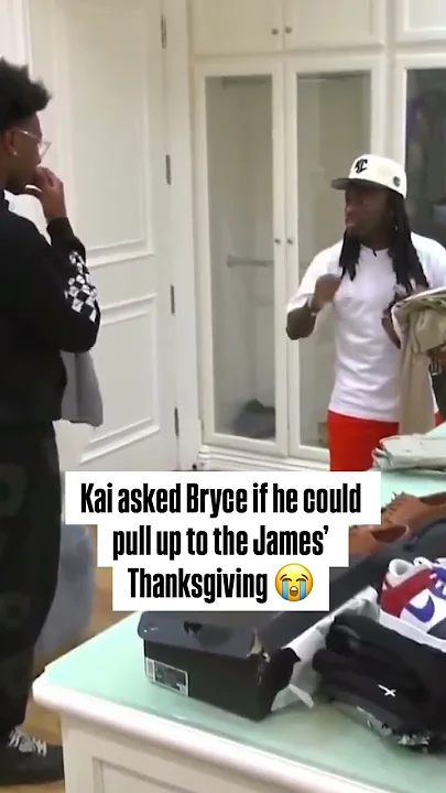 Bryce didn’t know how to respond ? (via @kaicenat/IG)