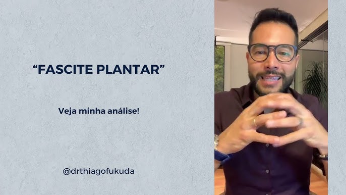 Dor no calcanhar: pode ser fascite plantar. Doctor Feet Podologia