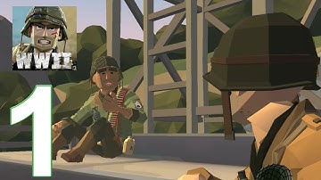 World War Polygon: WW2 Shooter Gameplay Walkthrough part 1- Tutorial (Android)