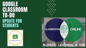 New Feature: To-do list in Google Classroom