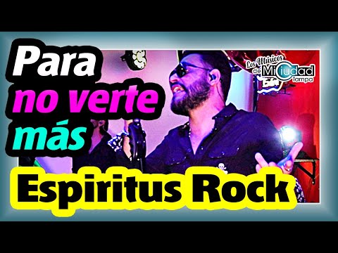 "Para no verte más" (cover en vivo) Espiritus Rock Tampa, FL.