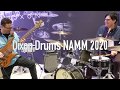 The chicken namm 2020 jules radino mike frost dixon drum booth