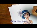 How to Color with Copic Markers: Jazz Flapper Speedcolor