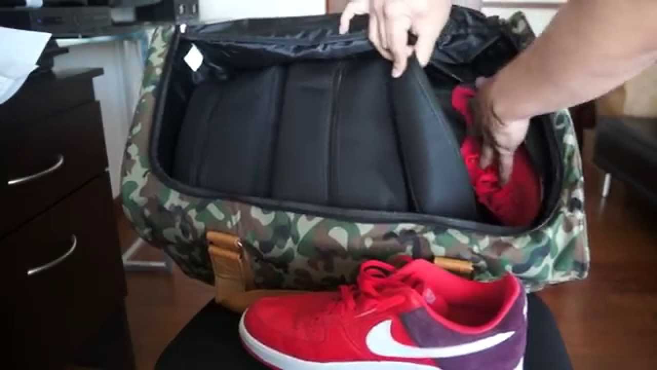 Flud watches x Mayor duffle bag #review - YouTube