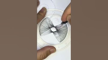 Spirography. ASMR NEW #asmr #spirograph #spirographdrawing #art #spirographasmr #relaxing #shorts