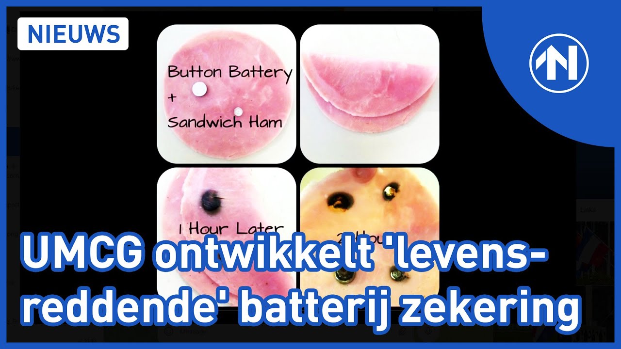 'In een kinderlichaam brandt de batterij de slokdarm door' - YouTube