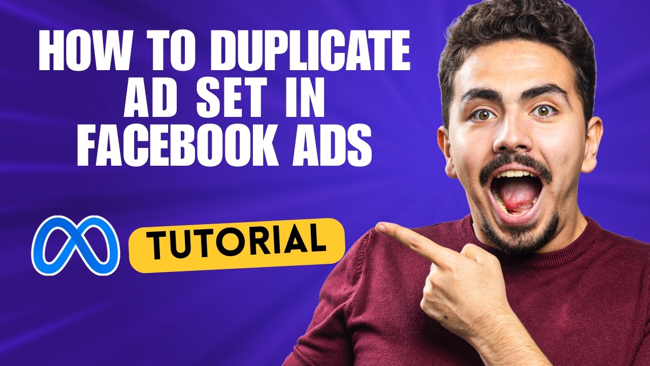 How to Duplicate Ad Set in Facebook Ads [2026 Full Guide] - YouTube