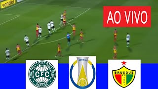 CORITIBA X BRUSQUE AO VIVO COM IMAGEM I BRASILEIRAO SEIRE B 2024 ASSISTA HOJE