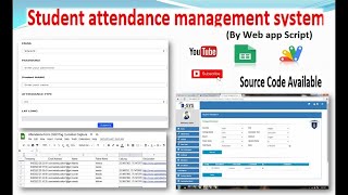 How to make Student Attendance Management System II Google Form Capture Location Automatically
