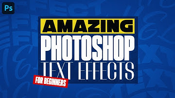 Amazing Photoshop Text Effects 2022!