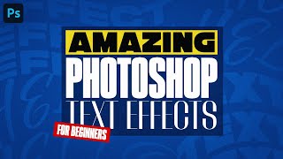 Amazing Photoshop Text Effects 2022!