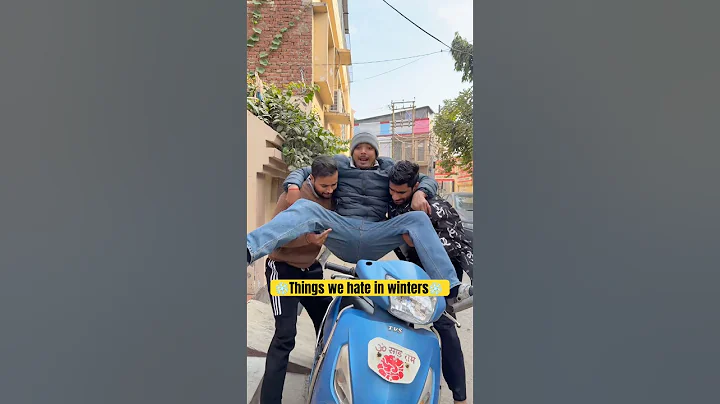 Things we hate in winters❄️❄️ #shorts #trending